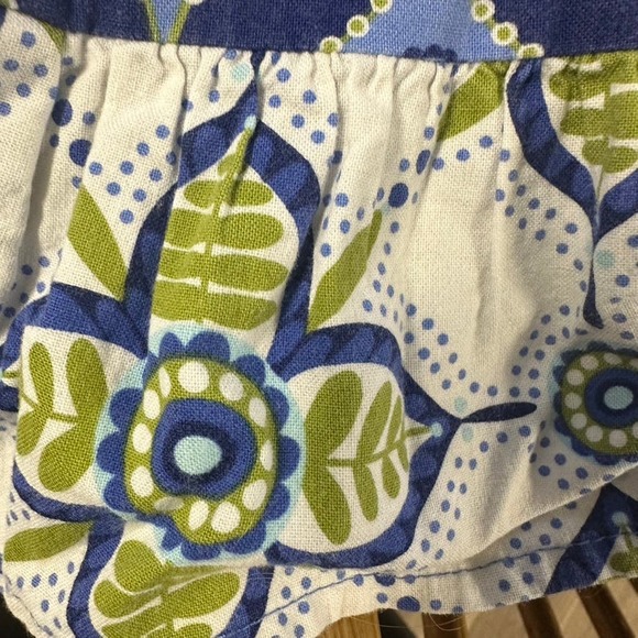 Baxter & Beatrice Blue and Green Geometric Pattern Outfit - Picture 6 of 7